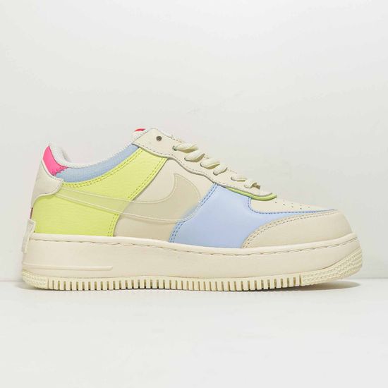 Кроссовки Nike Air Force 1 Shadow Double Swoosh Sail Pink Purple