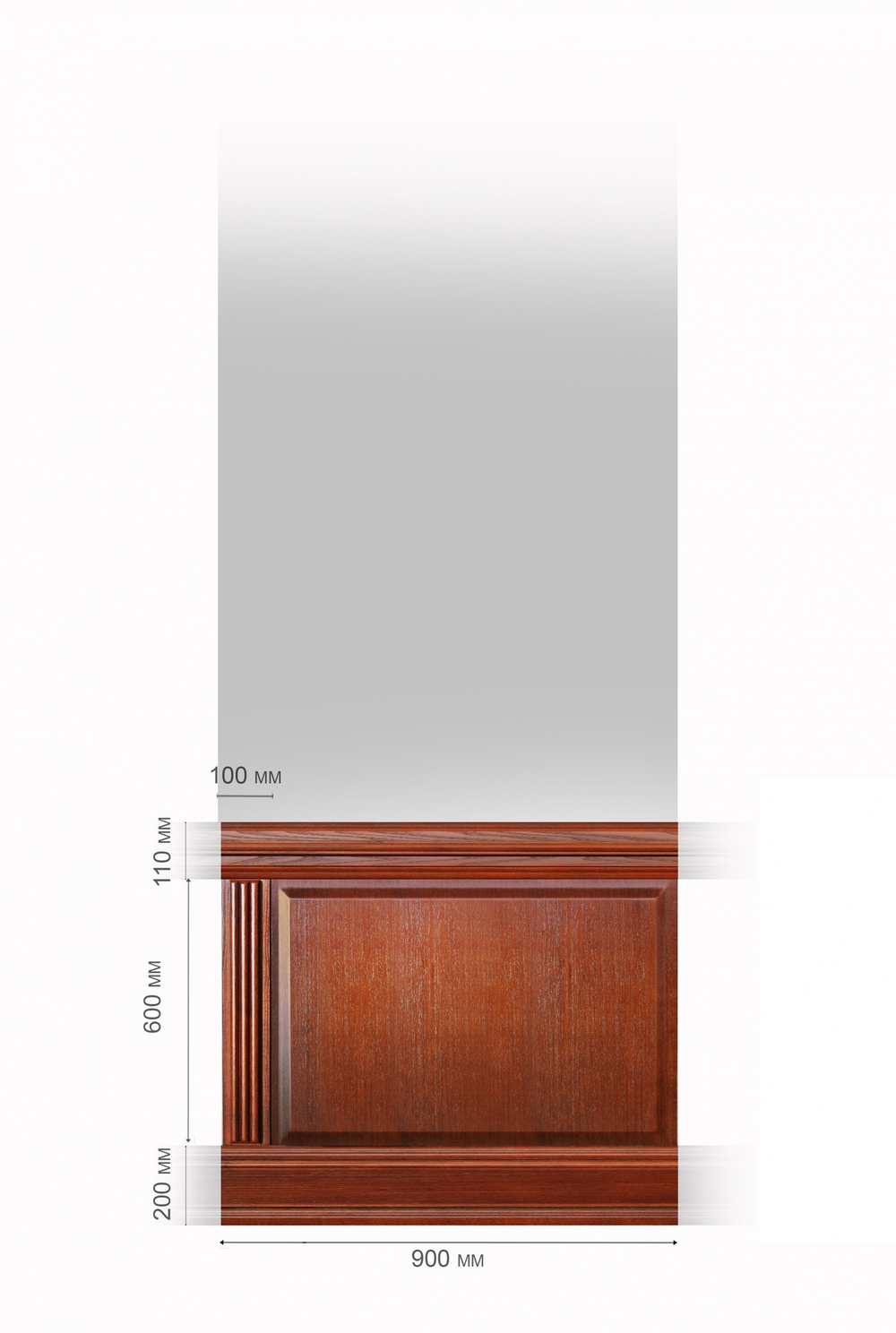 Интерьерные панели «Ливерпуль Эконом» 900