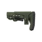 Телескопический приклад с подщечником Atom CP (цветной), K.Arma