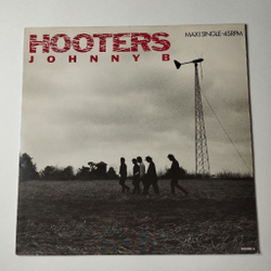 Винтажная виниловая пластинка LP Hooters Johnny B (Holland 1987) 45 RPM Maxi Single
