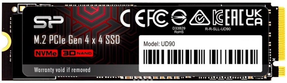 Накопитель SSD M.2 2280 Silicon Power SP01KGBP44UD9005