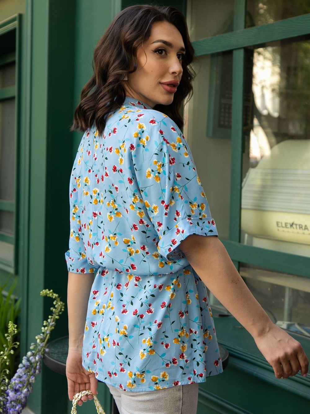Блуза Мариша (голубая) Б15986-30М LT Collection