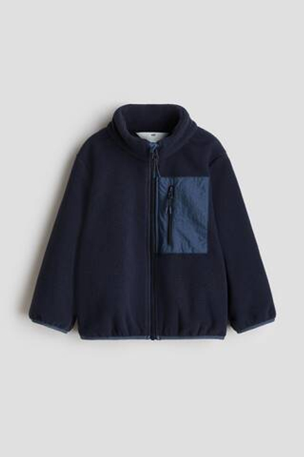 H&M Куртка «Муфлон», темно-синий