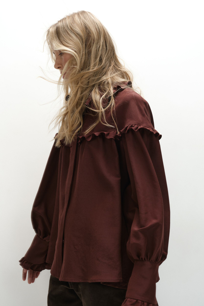 Блуза на кокетке