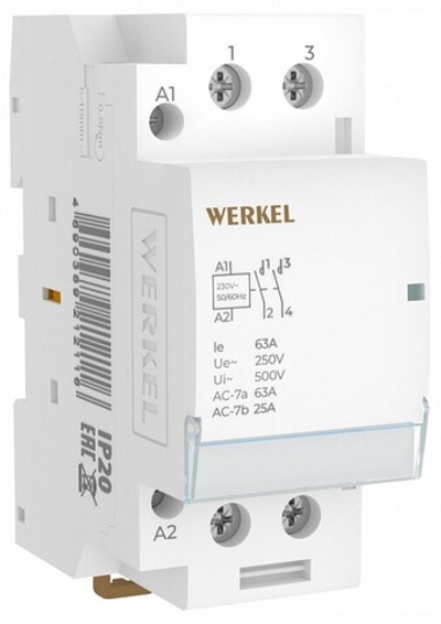 Контактор двухмодульный Werkel W942M63O
