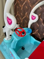 Прокатный аттракцион электромобиль «Семья Панд»