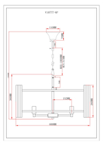 Люстра подвесная Moderli V10777-6P Monte