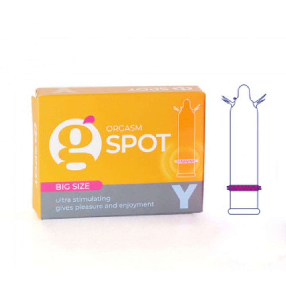 Насадка стимулирующая G-Spot Y BIG SIZE (Цвет: прозрачный)