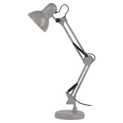 Настольный светильник ЭРА N-214-E27-40W-GY серый