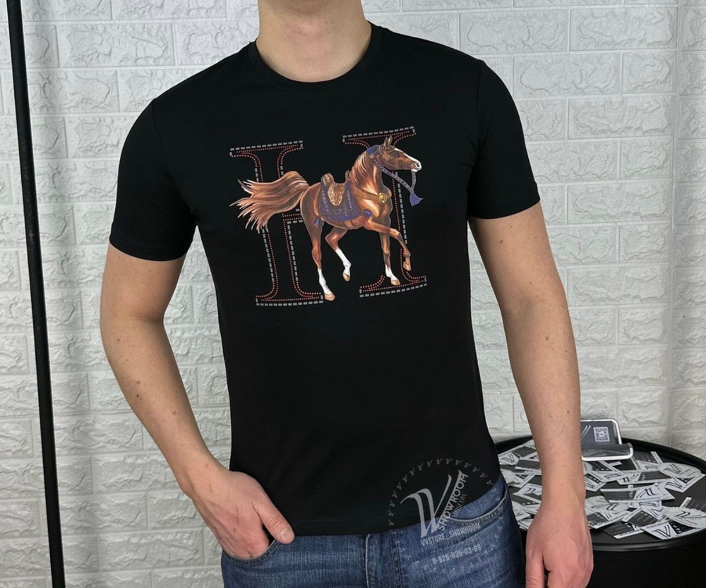 Футболка Hermes премиум