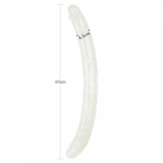 Фаллоимитатор двойной Lumino Play светящийся в темноте (47*4,5 см)