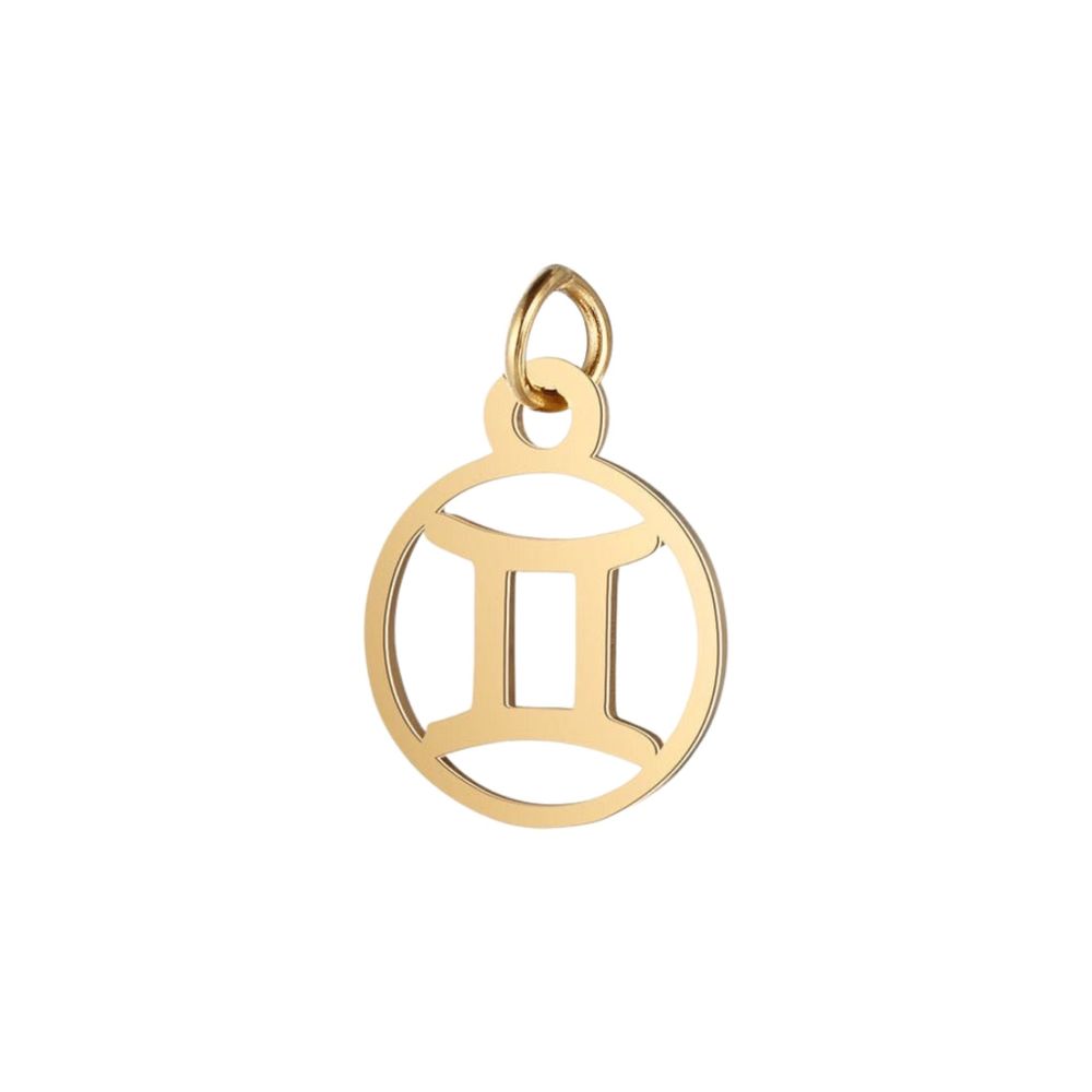 Подвеска круглая с перфорацией Знак зодиака