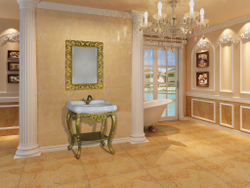 Консоль ISABELLA 80 арт. TS-10108-G/L поталь золото