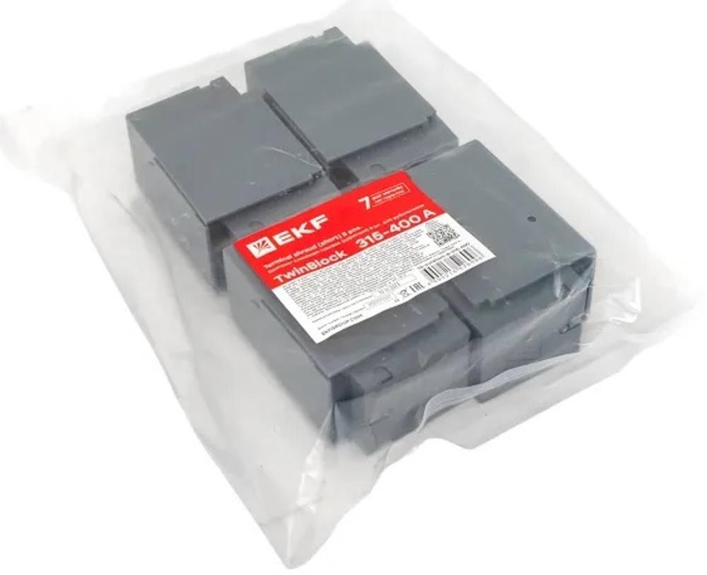 Комплект клеммных крышек  EKF tb-cvrshort-8-315-400
