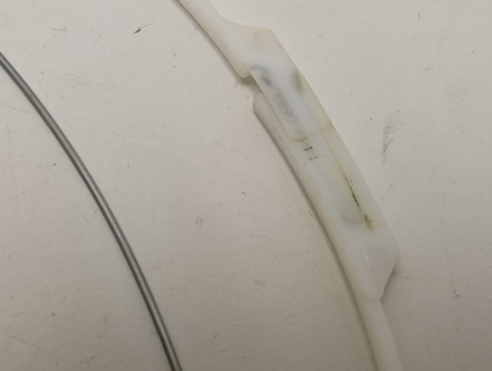 CS41072D1/2-07 кт49 Хомуты крепления манжеты для стиральной машины Candy б/у