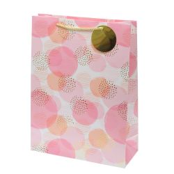 GAEM Пакет подарочный L (бумага 210г/м2, блок 12шт), L30 W12 H40 см, 4в.