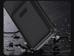 Чехол с вставками из нейлонового волокна от Nillkin для Huawei Mate 50 Pro, серия Textured Case S, полуавтоматическая конструкция сдвижной крышки