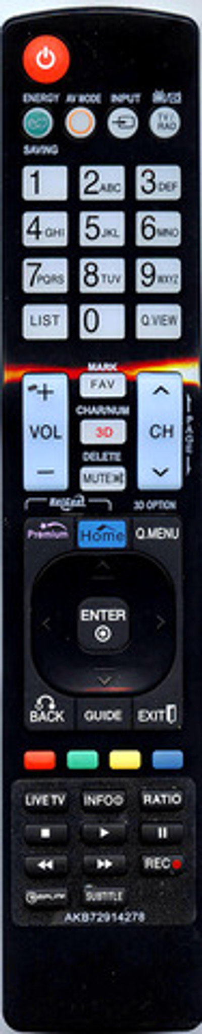 Пульт для LG AKB73615306