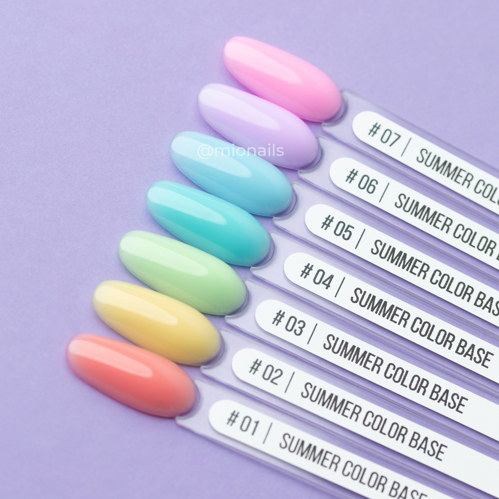 Камуфлирующая База MIO NAILS COLOR "SUMMER" № 03, 15мл.