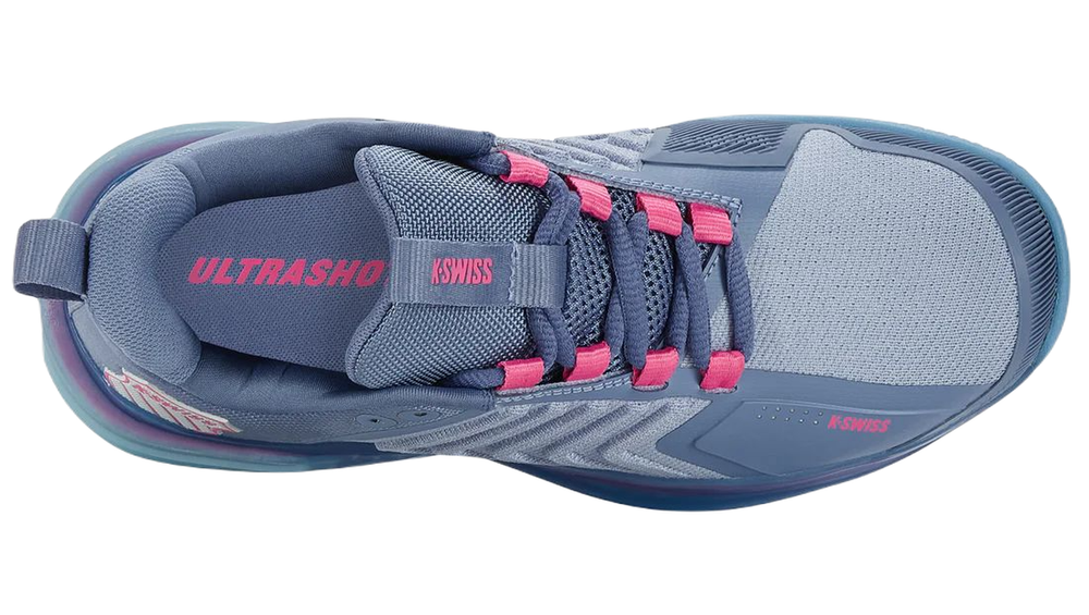 Женские теннисные кроссовки K-Swiss Ultrashot 3 HB Women - infinity/blue blizzard/heritage blue