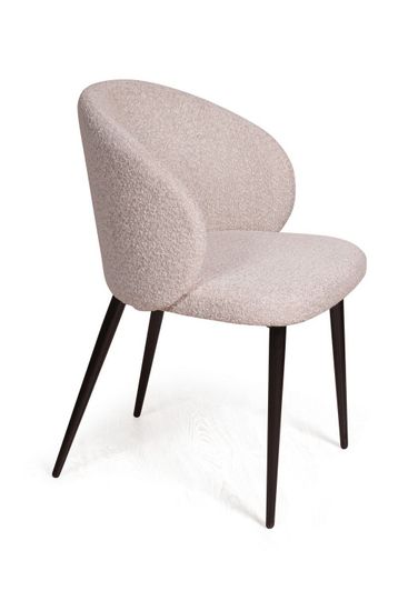 Стул Vito, букле белый / опора конус