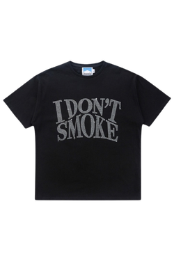 Футболка DONSMOKE "Rhinestone Logo" Oversized Tee