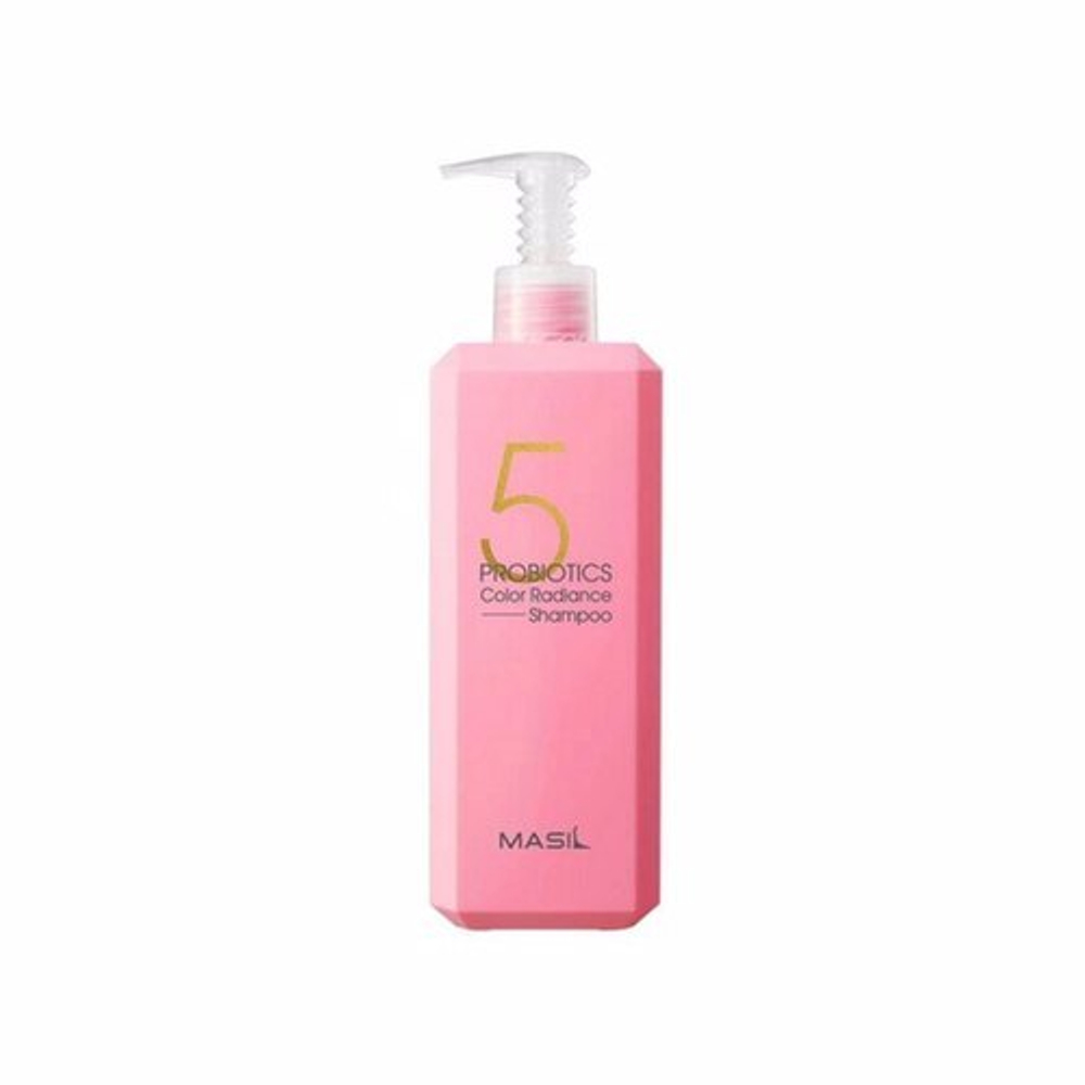[Masil] 5 Probiotics color radiance shampoo - Шампунь с пробиотиками для защиты цвета, 500 мл