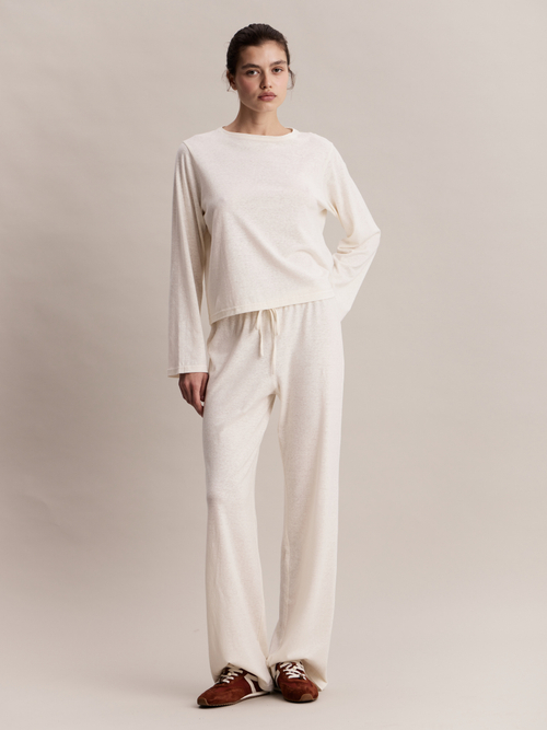 Лонгслив Luka Longsleeve Ivory in Hemp