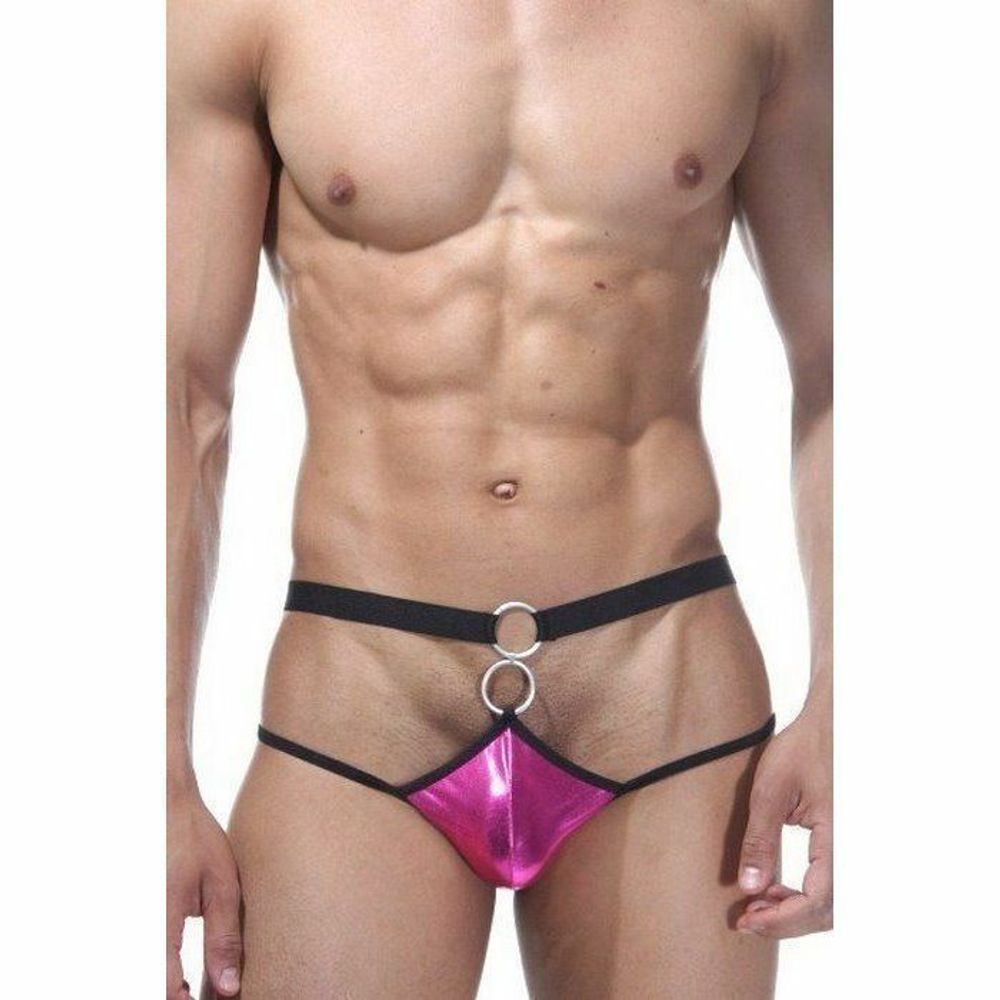 Мужские трусы стринги розовые La Blinque LB15234