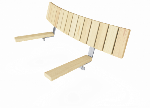 Спинка «Румба», Выпуклая 30°