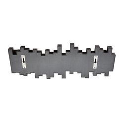 Вешалка настенная Sticks, 49,3 см, эспрессо, 5 крючков