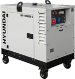 Электростанция дизельная с воздушным охлаждением HYUNDAI DHY 16000SE-3 в кожухе