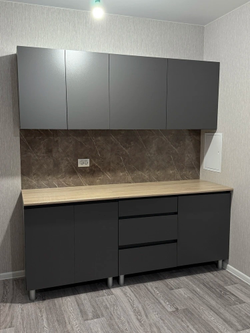 Кухня «Денвер» Графит 200 см