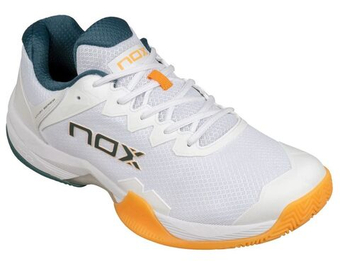 Мужские кросовки для Padel NOX ML10 Hexa - white/apricot