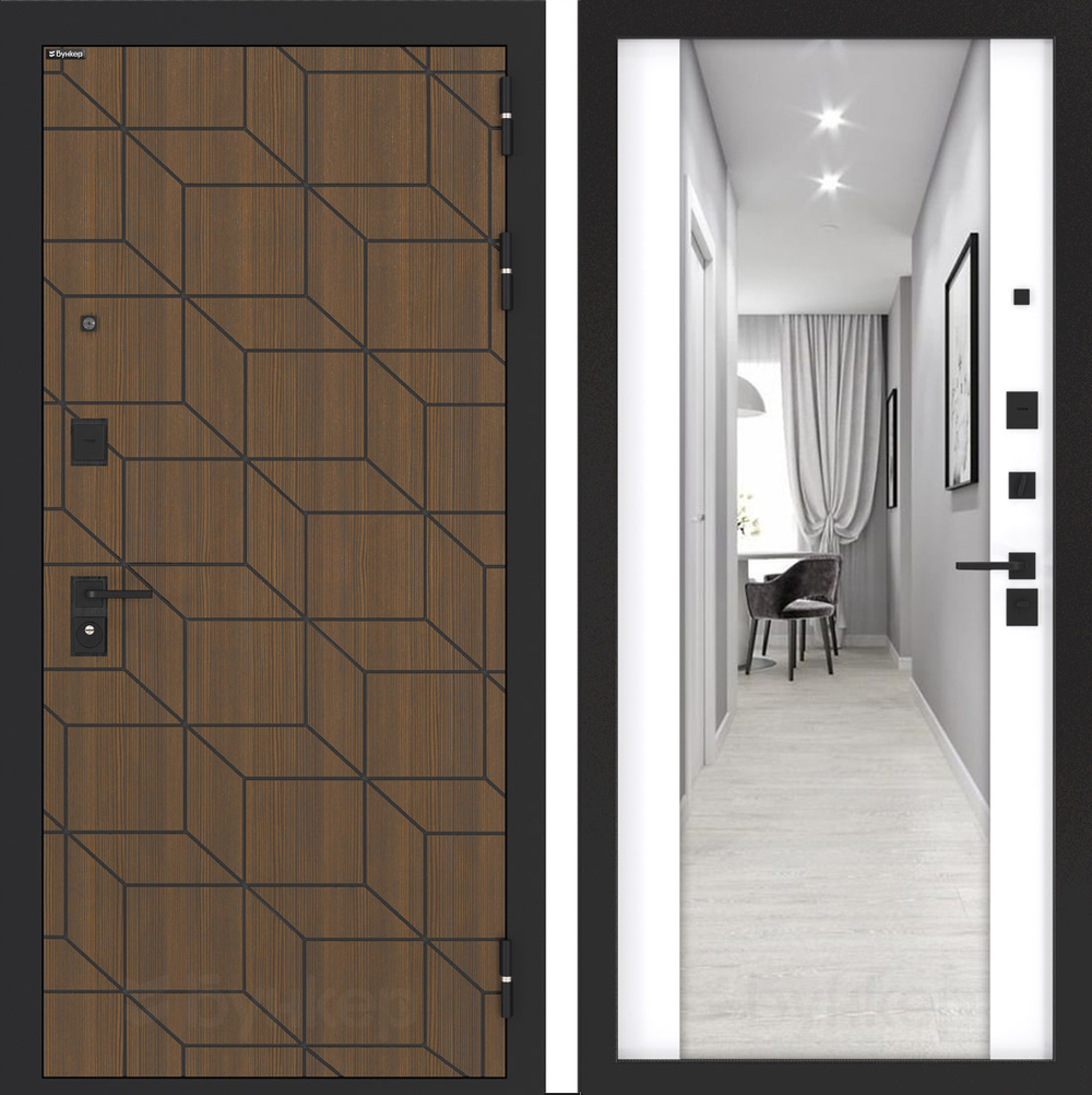 Дверь Входная Бункер BN-03 ФЛЗ-1 Белый софт, металлическая