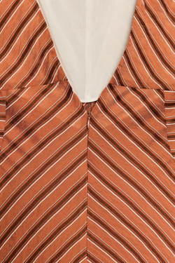 ZARA ПЛАТЬЕ МИДИ С ОТКРЫТОЙ СПИНОЙ В ПОЛОСКУ, ПОЛОСКИ