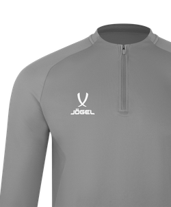 Джемпер тренировочный JÖGEL PREMIER PerFormDRY Training 1/4 Zip Top, серый