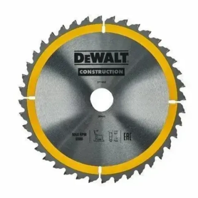 Диск пильный по дереву DEWALT 165x20 64 зуба Construction
