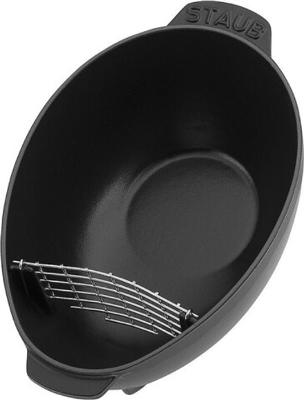 Кастрюля Staub Special Cocotte malz, 2 л, 25 см, чугун, чёрная