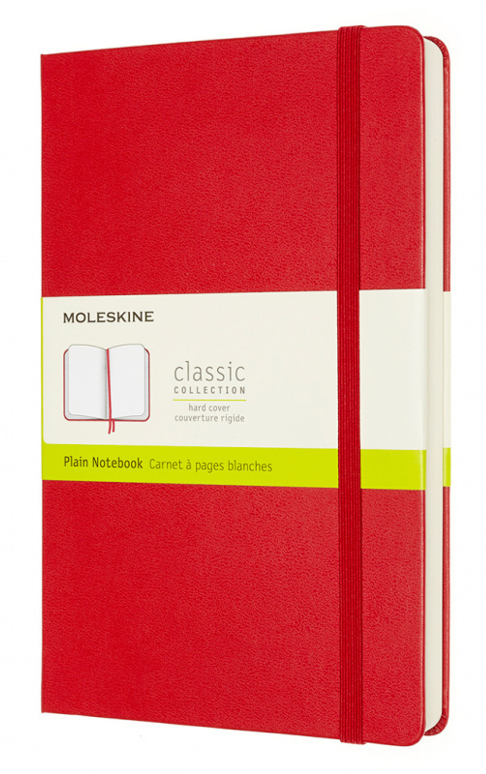 Блокнот Moleskine Classic Expended Large (QP062EXPF2) 130х210мм 400стр. нелинованный твердая обложка красный