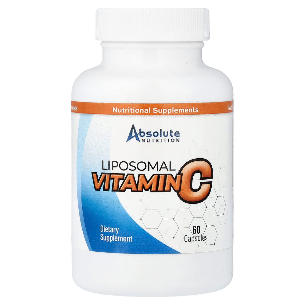 Absolute Nutrition, Липосомальный витамин C, 60 капсул
