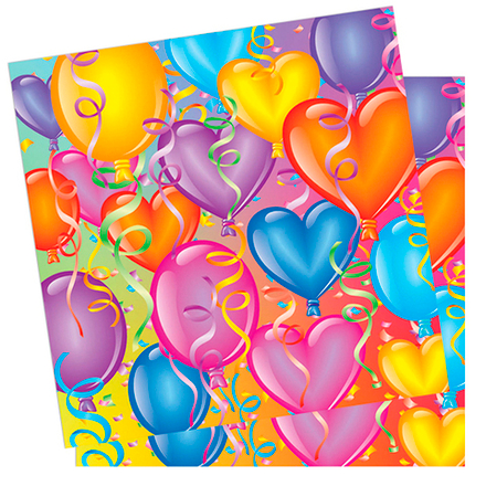 САЛФЕТКИ ПРАЗДНИЧНОЕ НАСТРОЕНИЕ 33Х33 СМ