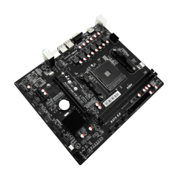 CBR A320M { Chipset A320, Socket AM4, 2*DDR4, mATX, VGA+HDMI, 1*PCIEx16, 1*PCIEx1,1*M.2(PCIe NVMe Gen3 x4 & SATA3), 4*SATA3, 2*USB2.0 + 2*USB3.0, LAN 1Gb}