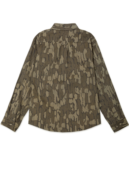 Мужская Рубашка Warped Camo Corduroy