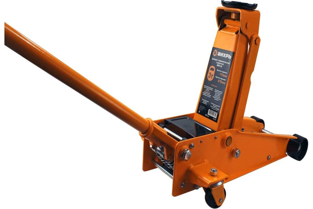 ДОМКРАТ ВИХРЬ ГИДРАВЛИЧЕСКИЙ ПОДКАТНОЙ ДМК-3Б 3Т 115-470ММ 73/5/4/3