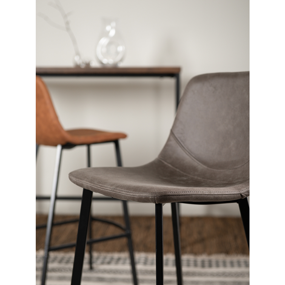 Стул барный Bergenson Bjorn Hugh светло-коричневый