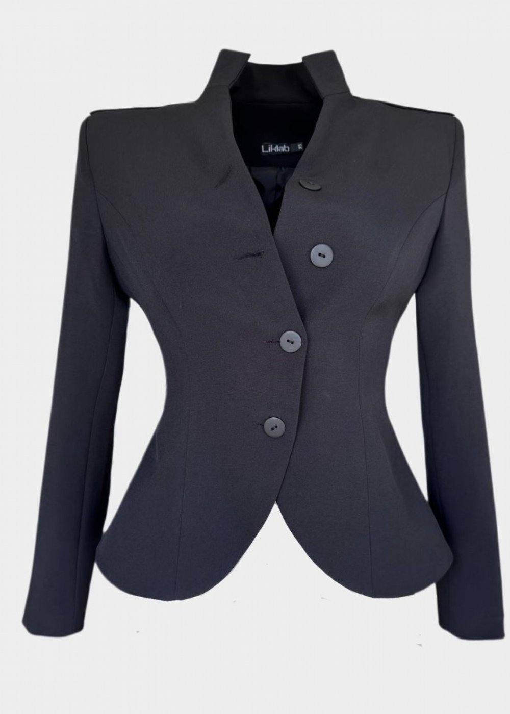 Жакет приталенный "Imba", черный