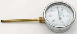 Термометр биметаллический БТ-52.211 (0+160) G1/2, 150мм, 1.5 радиальный