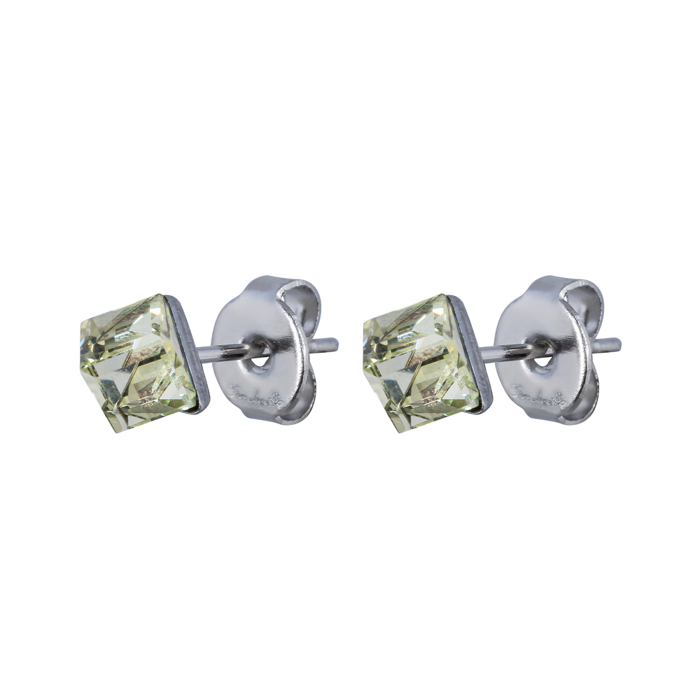 Серьги пусеты Fiore Luna Yellow SWE2127/1 Y S