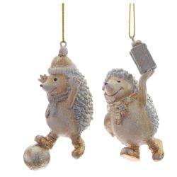 GAEM Изделие декоративное подвесное "Ёжик", L3 W4,5 H9,5 см, 2в.